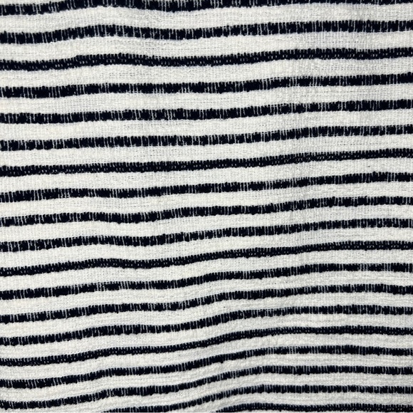 1x Green Envelope Blue White Print Sleeveless Top Preppy Classic - Picture 4 of 8